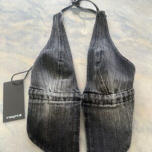 Insight Black Denim Women's Top